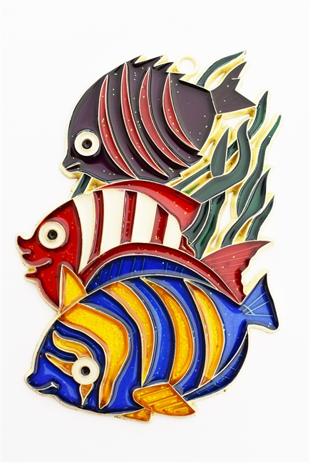 Three Fish Sun Catcher