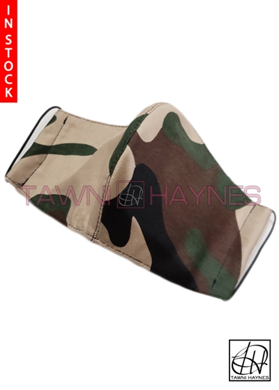 Tawni Haynes In Stock! Cotton Camouflage Mask