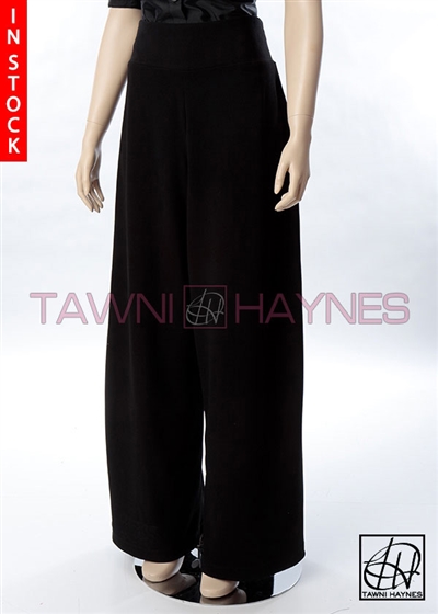 Tawni Haynes In-Stock Black Stretch Crepe Pants