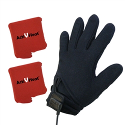 Freedom Weightless RECHARGEABLE Battery Heated Glove Liners - All Day MAX HEAT Package