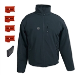 ActiVHeat Men's RECHARGEABLE TurboHeat Insulated Soft-Shell Jacket - EXTREME Bundle
