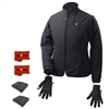 ActiVHeat Women's TurboHeat Jacket + Heated Glove Liners All Day Ultra Bundle