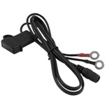 Coax Battery Lead (Standard Duty 15 Amp Fused 26")