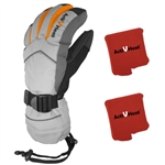 ActiVHeat WX4 Weightless Rechargeable Battery Heated Crossover Women's Glove ALL-DAY MAX Package