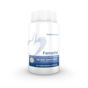 FerrochelÂ® Iron Chelate 120 vegetarian capsules