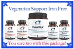 Vegetarian Support Iron Free Package