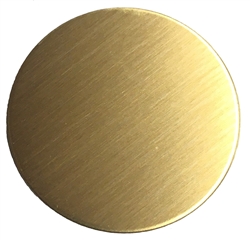 1-1/2" X .032 thick brass