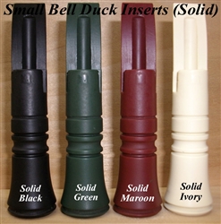 Small Bell Solid Color Duck Call Insert