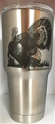 Turkey/morels 30oz. tumbler