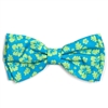 The Worthy Dog Aloha Turq Bow Tie