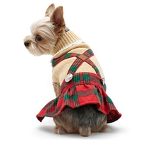 DOGO Holiday Plaid Dress