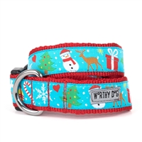 The Worthy Dog Winter Wonderland Dog Collar