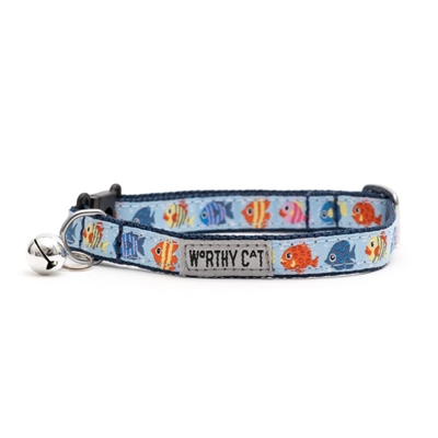 The Worthy Dog Fishy Cat Collar