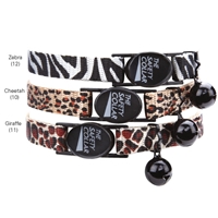 Animal Print Cat Collars