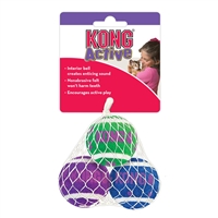 Kong Cat Active Tennis Ball-3pk