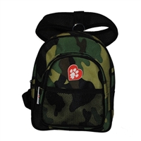 ClassicRuff Backpack for Dogs-Green Camouflage