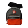 ClassicRuff Backpack for Dogs-Orange and Gray