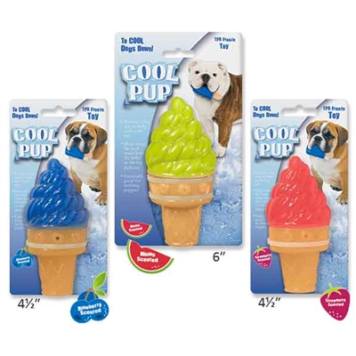 Cool Pup Cooling Dog Toy- Ice Cream Cones