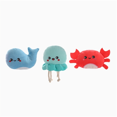 HugSmart Ocean Pals-Sea Creatures Dog Toy