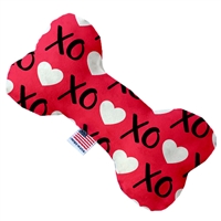 Mirage Red XOXO 6 inch Bone Dog Toy