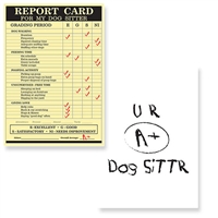 Pet Sitter - Dog Sitter Report Card