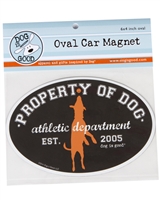 Property Of Dog Car Magnet