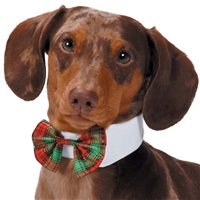 Radiant Tartan Dog Bow-Tie