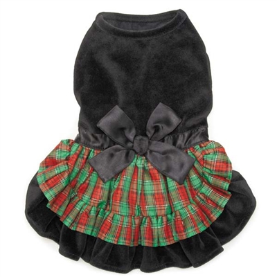 Radiant Tartan Dog Dress