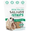 Snack 21 Wild Pacific Salmon Jerky Strips for Dogs