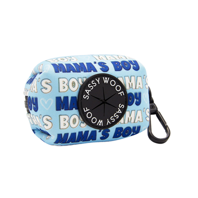 Sassy Woof Waste Bag Holder-Mama's Boy