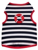 Sailor Stripe Dog Tank