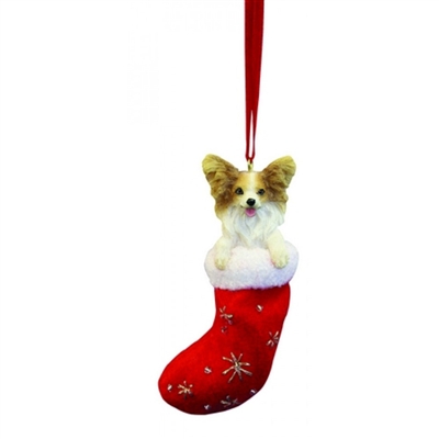 Santa's Little Pals Papillon Ornament