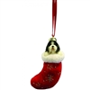 Santa's Little Pals Shih Tzu Black and White Ornament