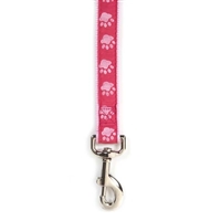 Two Tone Pawprint Dog Leads