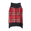 Zack & Zoey Red Plaid Turtleneck Sweater