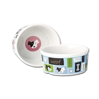 Woof Flair Dog Bowl