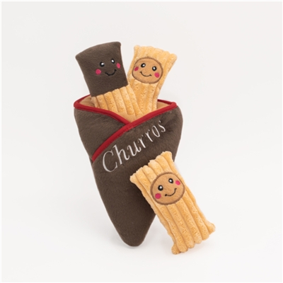 Zippy Paws Zippy Burrow Churro Cone Dog Toy