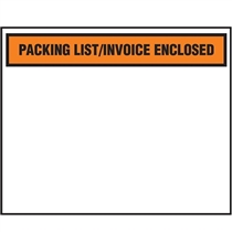 Packing List Invoice Enclosed 4.5" x 5.5" 100 Pieces per Case