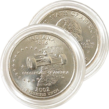 2002 Indiana Uncirculated Quarter - P Mint