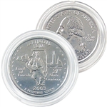 2003 Illinois Platinum Quarter - Denver Mint