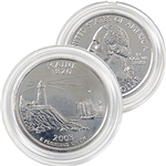 2003 Maine Platinum Quarter - Denver Mint
