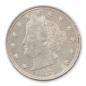1883 Liberty Nickel - NO Cents - Uncirculated