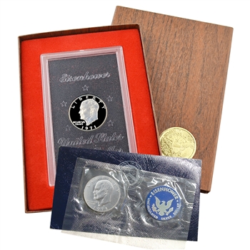 1971 Secret Ike 2 pc Set - Proof - Uncirculated (OGP)