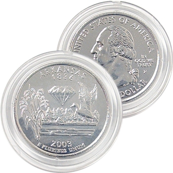 2003 Arkansas Platinum Quarter - Philadelphia Mint