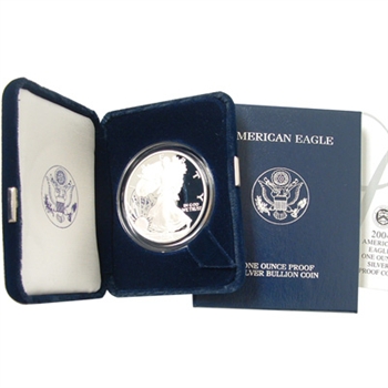 2004 Silver Eagle Government Issue - Proof