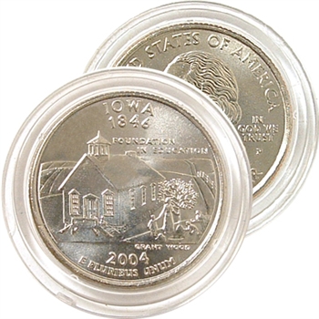 2004 Iowa Uncirculated Quarter - P Mint