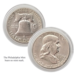 1956 Franklin Half Dollar - Philadelphia - Uncirculated