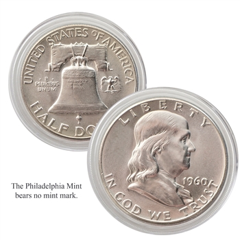 1960 Franklin Half Dollar - Philadelphia - Uncirculated