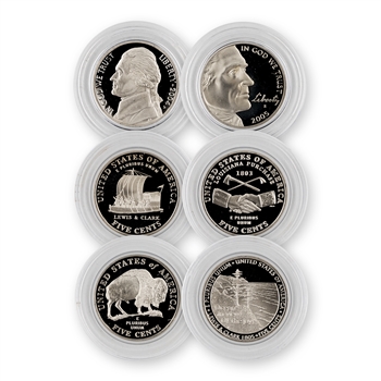 2004-2005 Westward Nickels 4 pc Proof Set