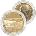 2005 West Virginia 24 Karat Gold Quarter - Denver